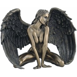 Γυμνή άγγελος με φτερά (Αγαλμα Ηλεκτρόλυσης Μπρούτζου 12.5εκ)